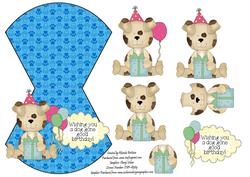 Doggone Birthday Wobble Card