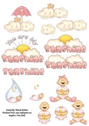 Baby Girl Book Sheet Page 2