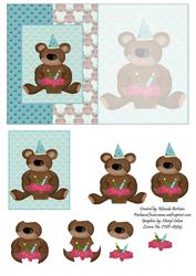 Birthday Bear Foldback