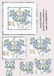 Christening/baptism Boy Card Front