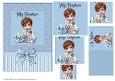 Baby Boy Baptism Pyramid 