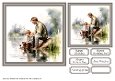 Father and Son Fishing Quick Card