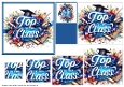 Top of the Class Graduation 5x5 Toppers and Pyramid