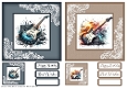 Electric GuitarsCard Fronts x 2 with Gift Tags