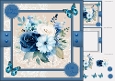 Blue Floral Mini Kit 8x8