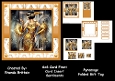 Art Deco Lady in Gold Mini Kit 6x6