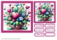 Abstract Flowers 1 Card Fronts