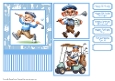 Golfing Grandpa 2 Card Front 7x5