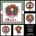 Casey and her Christmas Wreaths Mini Kit 7x7