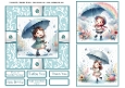 Singing In The Rain Card Front 6x6