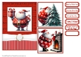 Jolly Santa 3 Card Front 5x7