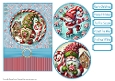 Candy Cane Gnome Card Front 5x7