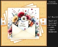 Happy Birthday Floral Notes Mini Kit 7x7