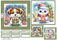Christmas Presents For You 3 Card Front With Matching Gift Tag 6x6