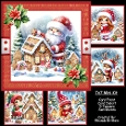 Christmas Gingerbread Houses Mini Kit 7x7