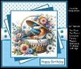 Bird in a Basket 1 Mini Kit 7x7