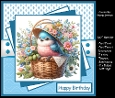 Bird in a Basket 2 Mini Kit 7x7