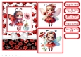 My Little Lady Bug Card Front 5x7