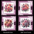 Bunch of Roses Card Fronts Mini Kit 8x8