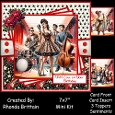 Rockabilly Sock Hop Mini Kit 7x7
