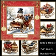 Santas Sleigh 2 Mini Kit 7x7