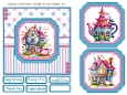 TeaPot Houses 1 Card Fronts 6x6