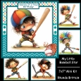 My Little Baseball Star Mini Kit 7x7