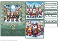 Christmas Carollers Card Front 5x7