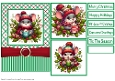 Christmas Mice Card Front 5x7