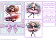 Prima Ballerina Card Front 5x7