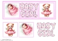 New Baby Girl DL Card Front