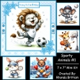 Sporty Animals 1 Mini Kit 7x7