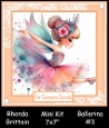 Ballerina #3 Mini Kit 7x7