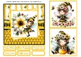 Elsie Elf Bee Card Front 6x6