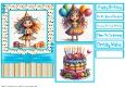Birthday Wishes 1 Card Front 5x7
