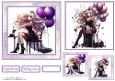 Birthday Drinks Card Front With Matching Gift Tags 6x6