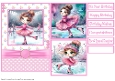 Ice Skating Superstar Card Front 5x7
