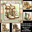 These Boots Were Made For Walking Mini Kit 7x7