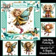 Little Miss Flutterby #1 Mini Kit 7x7