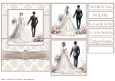 Bride & Groom Card Front 5x7