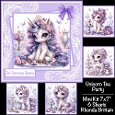 Unicorn Tea Party Mini Kit 7x7