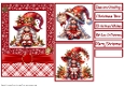 Christmas Gnomettes Card Front 5x7