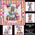 Birthday Girl #3 Mini Kit 7x7