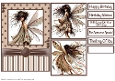 Quirky Boho Fairy Card Front 5x7