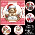 Christmas Puppies #2 Mini Kit 7x7