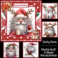 Quirky Santa Mini Kit 8x8