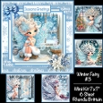 Winter Fairy #3 Mini Kit 7x7