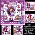 Purple Peppermint Swirl Mini Kit 8x8