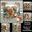 Christmas Carollers #1 Mini Kit 7x7