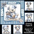 Christmas Puppies #1 Mini Kit 7x7